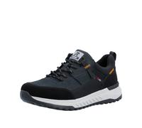 Sneaker RIEKER SPORT, Herren, Gr. 45, blau, Veloursleder, Schuhe Sneaker, Outdoorschuh, Halbschuh, Schnürschuh mit TEX-Ausstattung (49574230-45) blau