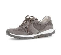 Sneaker ROLLINGSOFT, Herren, Gr. 37, braun, Nubukleder, Textil, Schuhe Sneaker, Freizeitschuh, Halbschuh, Schnürer mit Logo an der Ferse (91402254-37) braun