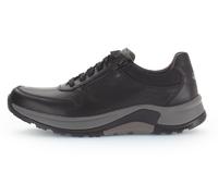 Pius Gabor Herren Sneaker Low,Halbschuhe,Wechselfußbett,zertifiziertes Leder,Strassenschuhe,Sportschuhe,Freizeitschuhe,Black,40.5 EU / 7 UK