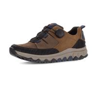 Sneaker GABOR "rollingsoft Sneaker low Rauleder", Herren, Gr. 42,5, braun, Schuhe Sneaker (72218905-42,5) braun