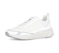 Sneaker ROLLINGSOFT, Herren, Gr. 9 (43), weiß, Lederimitat, Textil, Schuhe Sneaker, Freizeitschuh, Halbschuh, Schnürer mit Details in der Sohle, G-Weite (58968400-9) weiß