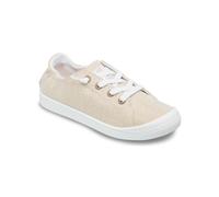 Sneaker ROXY "Bayshore Plus", Gr. 8,5(39), beige, Obermaterial: 98, 95% Baumwolle / 1, 05% Metall, Futter: 100% Textil, Laufsohle: 100% TPR, Schuhe (12824208-8,5) beige