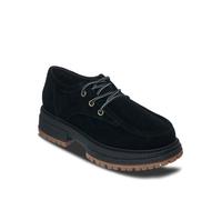 Sneaker ROXY "Work It Low", Damen, Gr. 6(36), schwarz, Obermaterial:Obermaterial: 98% Leder / 2% Metall, Futter: 100% PU, Laufsohle: 100% TPR;, Schuhe Sneaker (59982546-6) schwarz