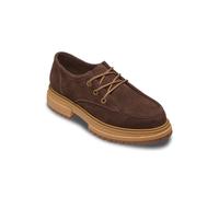 Sneaker ROXY "Work It Low", Damen, Gr. 9(40), braun (chestnut), Obermaterial: 98% Leder / 2% Metall, Futter: 100% PU, Laufsohle: 100% TPR., Schuhe Sneaker (76145224-9) chestnut