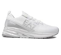 Sneaker running EA7 Emporio Armani training mesh white/ silver unisex US22EA13 X8X095 45 1/3