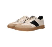 Sneaker SALAMANDER, Herren, Gr. 44, weiß, kombiniert, Leder, Schuhe Sneaker, Retro-Sneaker, Halbschuh, Streetwear-Schnürschuh in weiter Form (76735269-44) weiß, kombiniert