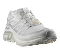 Sneaker SALOMON "XT-EVR", Damen, Gr. 43, weiß (weiß, weiß, dawn blau), Synthetik, Textil, Schuhe Sneaker, angelehnt an das Design des XT-6, Quicklace™ (61312939-43) weiß, weiß, dawn blau