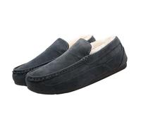 Sneaker Schuhe Herren Freizeitschuhe Leichtgewicht Winter Large Size Explosion Models Soybean Shoes Padded and Thickened Warm Cotton A Footstool Footwear Casual Lazy Men's (Grey, 44) Jogging
