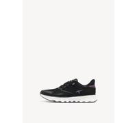 Tamaris Damen Sneaker Textil, schwarz, 37 EU