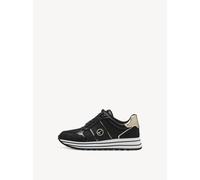 Tamaris Damen Low Top Sneaker 1-23727-42 048 Frauen Vegan M2372742 Schwarz, Schuhgröße:41 EU