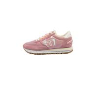Sneaker SERGIO TACCHINI "VENEZIA Damen", Damen, Gr. 38, Normalschaft, rosa (wild rose, ecru), Leder, Polyurethan, Textil, Schuhe Sneaker, Sneaker Damen, Sneakers, Sportschuhe, Laufschuhe, Retro, Outdo