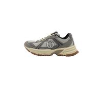 Sneaker SERGIO TACCHINI "Y2K MARATHON Unisex", Herren, Gr. 43, Normalschaft, grau (december sky, seedpearl, silber birch), Leder, Polyurethan, Textil, Schuhe Sneaker, Sneaker Herren Damen, Sneakers, S