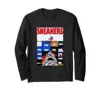 Sneaker Shark Sneaker Head Langarmshirt
