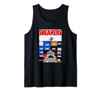 Sneaker Shark Sneaker Head Tank Top