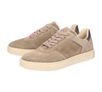 Sneaker SIOUX "Maites sneaker 004", Damen, Gr. 40 (UK 6 1/2), beige, Obermaterial: 100% Kalbsveloursleder CAVL. 100% Gummi rubber., Schuhe Sneaker (39683826-40) beige