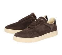 Sneaker SIOUX "Maites sneaker 004", Damen, Gr. 40 (UK 6 1/2), braun (dunkelbraun), Obermaterial: 100% Kalbsveloursleder CAVL. 100% Gummi rubber., Schuhe Sneaker (96864701-40) dunkelbraun