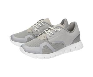 Sneaker SIOUX "Mokrunner-D-2024", Damen, Gr. 37 (UK 4), grau (hellgrau), Obermaterial: 100% Textilmaterial TEXMAT. 100% Gummi rubber., Schuhe Sneaker (54339857-37) hellgrau
