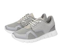 Sneaker SIOUX "Mokrunner-D-2024", Damen, Gr. 38 (UK 5), grau (hellgrau), Obermaterial: 100% Textilmaterial TEXMAT. 100% Gummi rubber., Schuhe Sneaker (54339857-38) hellgrau