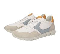 Sneaker SIOUX "Mokrunner-H-019", Herren, Gr. 43 (UK 9), beige, Obermaterial: 50% Kalbsveloursleder CAVL. 50% Lammnappaleder LANA. 100% Gummi rubber., Schuhe Sneaker (37387409-43) beige