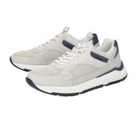 Sneaker SIOUX "Rogerlino-700-H", Herren, Gr. 42 (UK 8), grau (hellgrau), Obermaterial: 80% Kalbsveloursleder CAVL. 20% Textilmaterial TEXMAT. 100% Gummi rubber., Schuhe Sneaker (33427359-42) hellgrau
