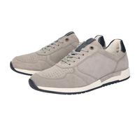 Sneaker SIOUX "Rojaro-718", Herren, Gr. 41 (UK 7), grau, Obermaterial: 100% Kalbsveloursleder CAVL. 100% Gummi rubber., Schuhe Sneaker (81938353-41) grau