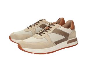 Sneaker SIOUX "Rojaro-719", Herren, Gr. 42UK8, beige, Obermaterial: 100% Kalbsleder CAL. 100% Gummi rubber., Schuhe Sneaker (54119336-42) beige