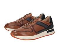 Sneaker SIOUX "Rojaro-719", Herren, Gr. 44 (UK 9 1/2), braun (dunkelbraun), Obermaterial: 50% Kalbsleder CAL. 50% Kalbsveloursleder CAVL. 100% Gummi rubber., Schuhe Sneaker (14742637-44) dunkelbraun