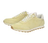 Sneaker SIOUX "Snejana-700", Damen, Gr. 37 (UK 4), gelb, Obermaterial: 100% Ziegenveloursleder GOVL. 100% Gummi rubber., Schuhe Sneaker (63892612-37) gelb