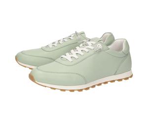 Sneaker SIOUX "Snejana-700", Damen, Gr. 37 (UK 4), grün (hellgrün), Obermaterial: 100% Lammnappaleder LANA. 100% Gummi rubber., Schuhe Sneaker (88957914-37) hellgrün