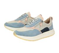 Sneaker SIOUX "Sunivla-702-J", Damen, Gr. 40 (UK 6 1/2), bunt (mehrfarbig), Obermaterial: 100% Lammveloursleder LAVL. 100% Gummi rubber., Schuhe Sneaker (45629614-40) mehrfarbig