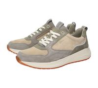 Sneaker SIOUX "Tasulio-702-J", Herren, Gr. 42 (UK 8), grau, Obermaterial: 50% Kalbsveloursleder CAVL. 50% Lammveloursleder LAVL. 100% Gummi rubber., Schuhe Sneaker (39504657-42) grau