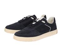 Sneaker SIOUX "Tedroso-704", Herren, Gr. 39 (UK 5 1/2), blau (dunkelblau), Obermaterial: 100% Kalbsveloursleder CAVL. 100% Gummi rubber., Schuhe Sneaker (43438243-39) dunkelblau