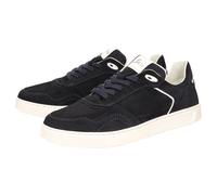 Sneaker SIOUX "Tedroso-704", Herren, Gr. 41 (UK 7), blau (dunkelblau), Obermaterial: 100% Kalbsveloursleder CAVL. 100% Gummi rubber., Schuhe Sneaker (74833768-41) dunkelblau
