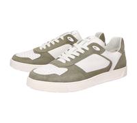 Sneaker SIOUX "Tedroso-704", Herren, Gr. 41 (UK 7), grün, Obermaterial: 50% Kalbsveloursleder CAVL. 50% Lammnappaleder LANA. 100% Gummi rubber., Schuhe Sneaker (81001167-41) grün