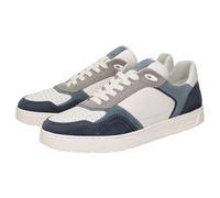 Sneaker SIOUX "Tedroso-704", Herren, Gr. 43UK9, blau, Obermaterial: 50% Kalbsveloursleder CAVL. 50% Lammnappaleder LANA. 100% Gummi rubber., Schuhe Sneaker (16530364-43) blau