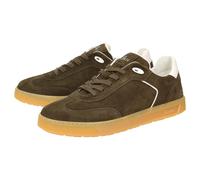 Sneaker SIOUX "Tedroso-708", Herren, Gr. 39 (UK 5 1/2), grün (oliv), Obermaterial: 100% Kalbsveloursleder CAVL. 100% Gummi rubber., Schuhe Sneaker (26045017-39) oliv