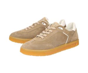 Sneaker SIOUX "Tedroso-708", Herren, Gr. 42UK8, beige, Obermaterial: 100% Kalbsveloursleder CAVL. 100% Gummi rubber., Schuhe Sneaker (30893764-42) beige