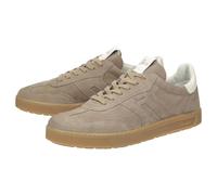 Sneaker SIOUX "Tedroso-711", Herren, Gr. 42 (UK 8), braun (hellbraun), Obermaterial: 100% Kalbsnubukleder CANU. 100% Gummi rubber., Schuhe Sneaker (91770856-42) hellbraun