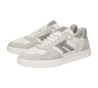 Sneaker SIOUX "Tedroso-712", Herren, Gr. 44 (UK 9 1/2), grau (hellgrau), Obermaterial: 50% Kalbsveloursleder CAVL. 50% Lammnappaleder LANA. 100% Gummi rubber., Schuhe Sneaker (79055719-44) hellgrau