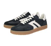 Sneaker SIOUX "Tedroso-713", Herren, Gr. 42 (UK 8), blau (dunkelblau), Obermaterial: 40% Kalbsveloursleder CAVL. 30% Textilmaterial TEXMAT. 30% Lammleder LEL. 100% Gummi rubber., Schuhe Sneaker (35007