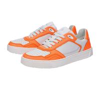 Sneaker SIOUX "Tedroso-DA-700", Damen, Gr. 38UK5, orange, Obermaterial: 100% Lammnappaleder LANA. 100% Gummi rubber., Schuhe Sneaker (85701725-38) orange