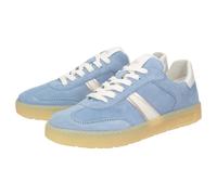 Sneaker SIOUX "Tedroso-DA-707", Damen, Gr. 44 (UK 9 1/2), blau (hellblau), Obermaterial: 50% Kalbsveloursleder CAVL. 50% Lammnappaleder LANA. 100% Gummi rubber., Schuhe Sneaker (97588467-44) hellblau
