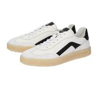 Sneaker SIOUX "Tedroso-DA-714", Damen, Gr. 38 (UK 5), weiß, Obermaterial: 50% Kalbsveloursleder CAVL. 50% Lammnappaleder LANA. 100% Gummi rubber., Schuhe Sneaker (93280914-38) weiß
