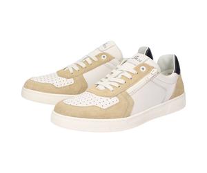 Sneaker SIOUX "Tertulio-700-H", Herren, Gr. 41 (UK 7), beige, Obermaterial: 50% Kalbsveloursleder CAVL. 50% Kalbsleder CAL. 100% Gummi rubber., Schuhe Sneaker (57843100-41) beige