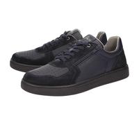 Sneaker SIOUX "Tertulio-700-H", Herren, Gr. 42 (UK 8), blau (dunkelblau), Obermaterial: 50% Kalbsveloursleder CAVL. 50% Kalbsleder CAL. 100% Gummi rubber., Schuhe Sneaker (47433161-42) dunkelblau