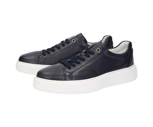 Sneaker SIOUX "Tils sneaker 003", Herren, Gr. 42 (UK 8), blau, Obermaterial: 100% Lammnappaleder LANA. 100% Gummi rubber., Schuhe Sneaker (36312959-42) blau