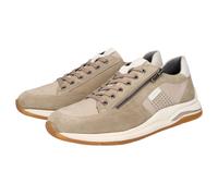 Sneaker SIOUX "Turibio-702-J", Herren, Gr. 43 (UK 9), braun (schlamm), Obermaterial: 50% Kalbsveloursleder CAVL. 50% Kalbsnubukleder CANU. 100% Gummi rubber., Schuhe Sneaker (64795121-43) schlamm