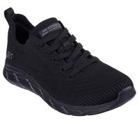 Sneaker SKECHERS "BOBS B FLEX LO-GRACEFUL STRIDE", Damen, Gr. 37, schwarz (schwarz, uni), Textil, Schuhe Sneaker, mit leichter EVA-Laufsohle, Topseller (72514817-37) schwarz, uni