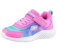 Sneaker SKECHERS "BOUNDER", Mädchen, Gr. 34, pink, Lederimitat, kontrastfarbene Details, Schuhe Sneaker, Freizeitschuh, wasserabweisend, Größenschablone zum Download (81506355-34) pink