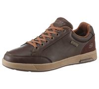 Sneaker SKECHERS "CAVELL-SPARKMAN", Herren, Gr. 44, braun, Lederimitat, Schuhe Sneaker, Freizeitschuh, Halbschuh, Schnürschuh aus wasserabweisendem Material (87368523-44) braun